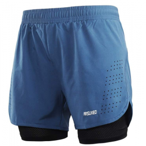 ARSUXEO Men's Active Training Running Shorts