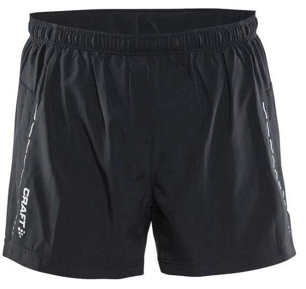Craft Mens Charge 2-in-1 Running and Training Shorts with 6.5 Inseam 