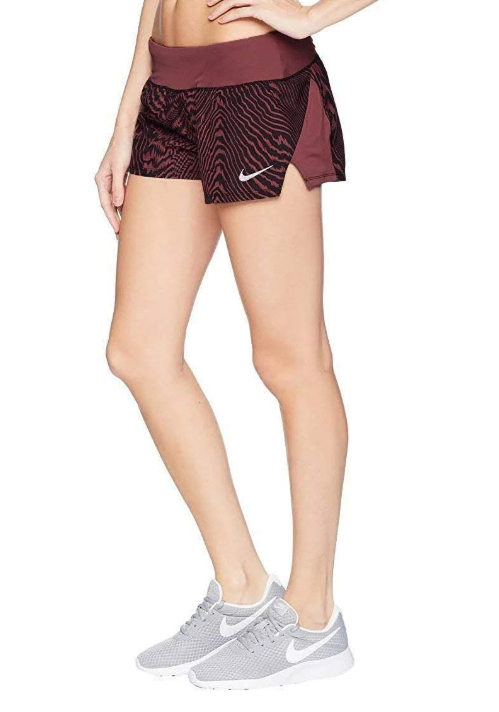 Nike Womens Dri Fit 3 Running Crew Shorts