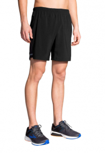 Brooks Men's Sherpa 2-in-1 7 Inch Shorts