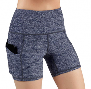ODODOS High Waist Out Pocket Yoga Short