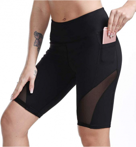 TYUIO High Waist Yoga Shorts